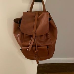 Madewell leather backpack